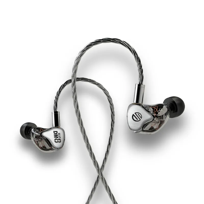 BGVP DM8 8BA Balanced Armature IEM HiFi Headset IEM 官网产品图