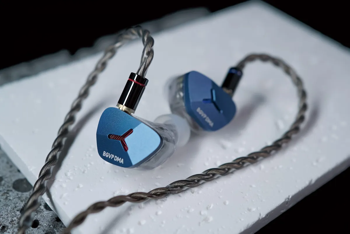 BGVP DMA Bone Conduction Driver Armature Hybrid Unit HIFI In-ear Earphone 官网产品图