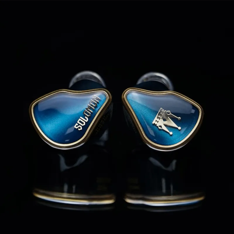 BGVP Solomon 9 Drivers EST BCD IEM Headphone Hybrid Monitors Bone Conduction In-ear 4.4mm Plug Earphone 官网产品图