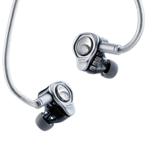 COLORFLY LUNAR ROAM 1DD+6BA In‑Ear Monitor, DLC Diamond‑Gold Ball‑Top Dynamic Driver HiFi IEM 官网产品图