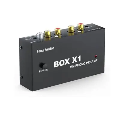 Fosi Audio BOX X1 MM Turntable Phono Preamp 官网产品图