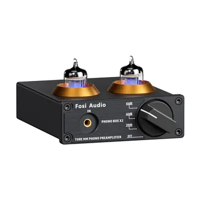 Fosi Audio Box X2 MM Turntable Phono Preamplifier 官网产品图