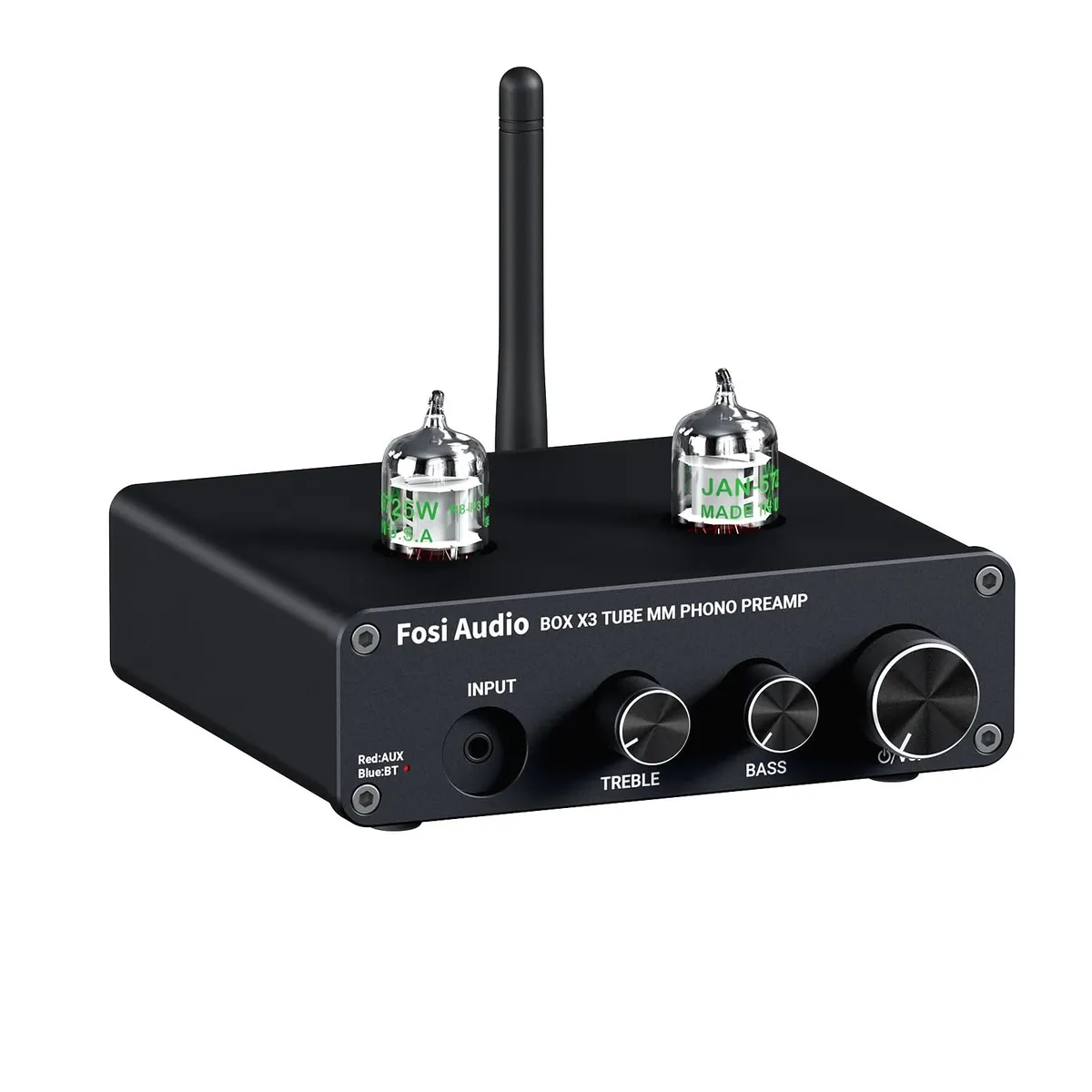 Fosi Audio Box X3 Bluetooth Vacuum Tube Phono Preamp 官网产品图