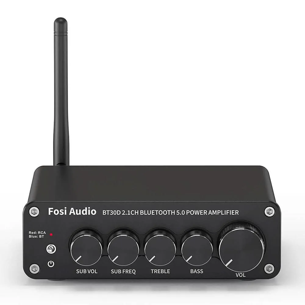 Fosi Audio BT30D Bluetooth 2.1 CH Power Amplifier 官网产品图