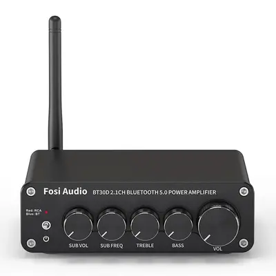 Fosi Audio BT30D Bluetooth 2.1 CH Power Amplifier 官网产品图