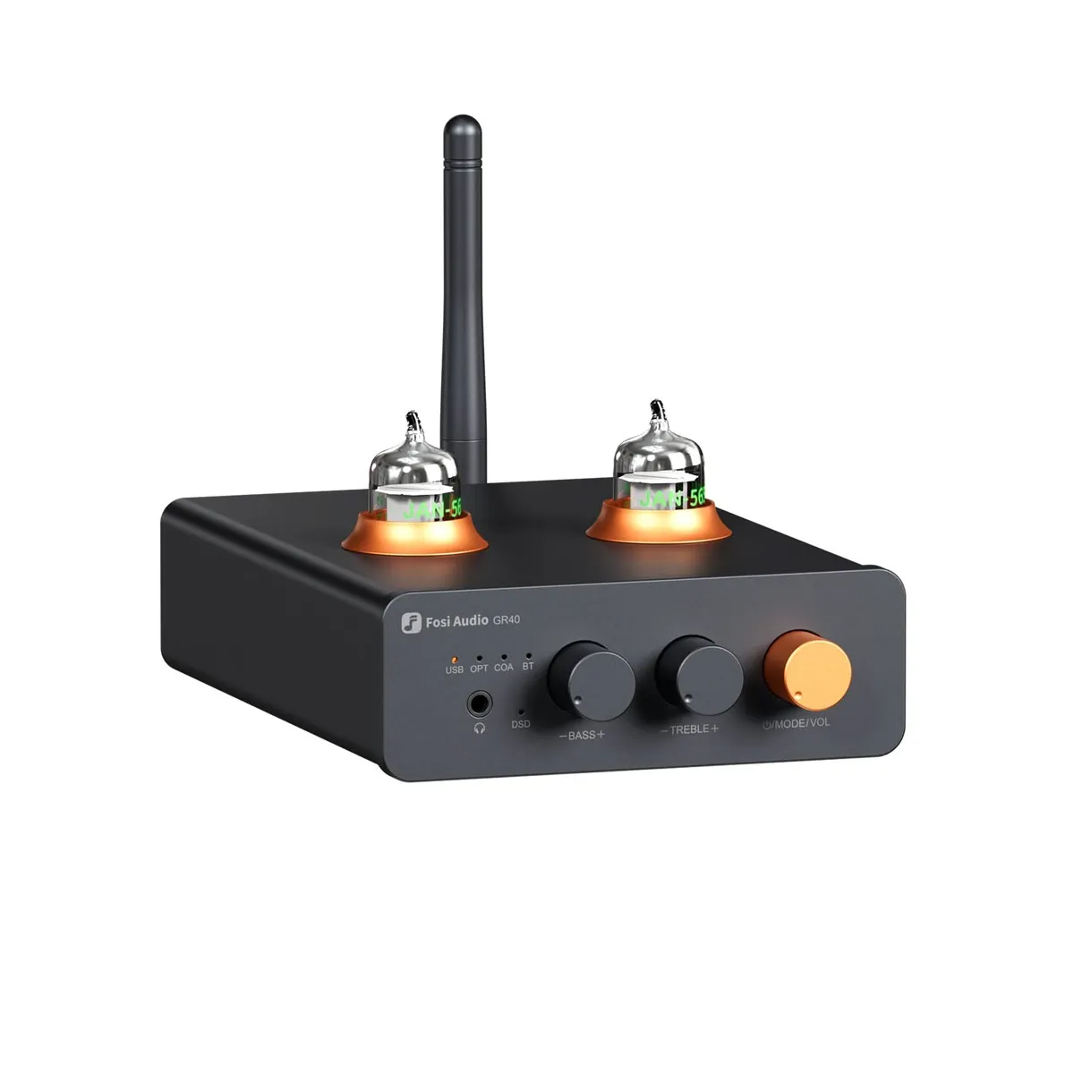 Fosi Audio GR40 Tube DAC Headphone Amp Preamp 官网产品图