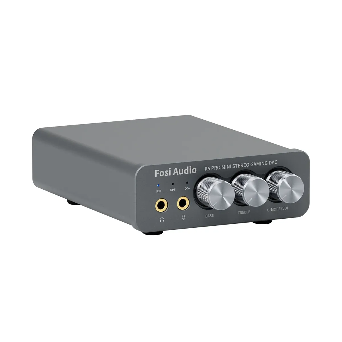 Fosi Audio K5 Pro Gaming DAC Headphone Amplifier 官网产品图