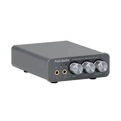 Fosi Audio K5 Pro Gaming DAC Headphone Amplifier 官网产品图