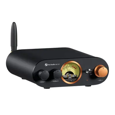 Fosi Audio MC101 VU Meter Stereo Amplifier 官网产品图