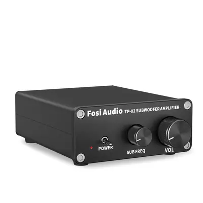 Fosi Audio TP-02 Subwoofer Amplifier 官网产品图
