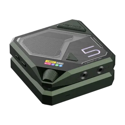HiBy FD5 ——Cyberpunk desktop HiFi 官网产品图