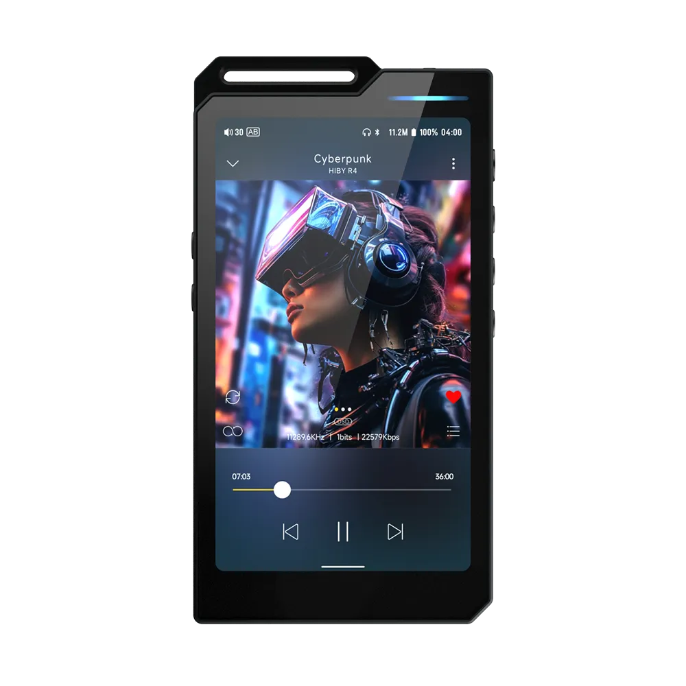 HiBy R4 - 4-Way HiFi Android DAP 官网产品图