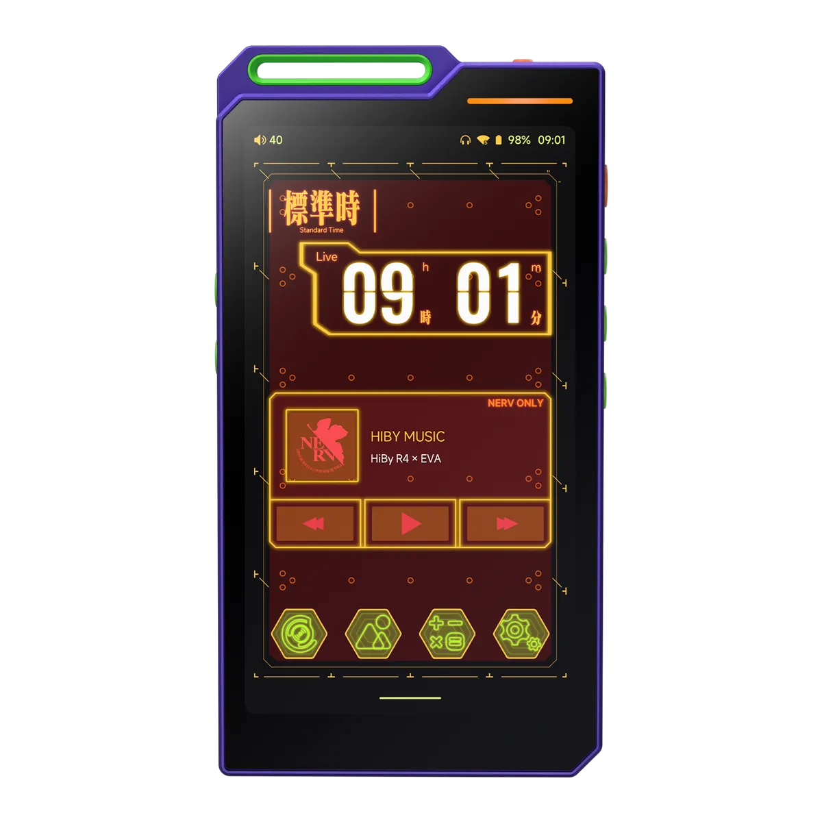 HiBy R4 X EVANGELION 官网产品图