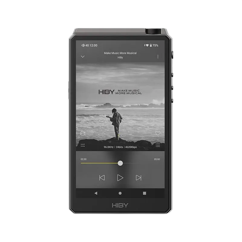 HiBy RS6 - Hifi Audio Player with 1080p Display & Open Android OS 官网产品图