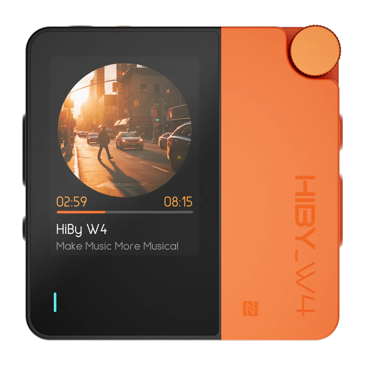 HiBy W4 - Portable HiFi Bluetooth Headphone Amplifier 官网产品图