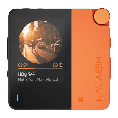 HiBy W4 - Portable HiFi Bluetooth Headphone Amplifier 官网产品图
