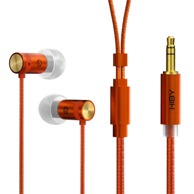 HiBy Yves 6mm Micro-dynamic Ti-plated HiFi Earphones 官网产品图