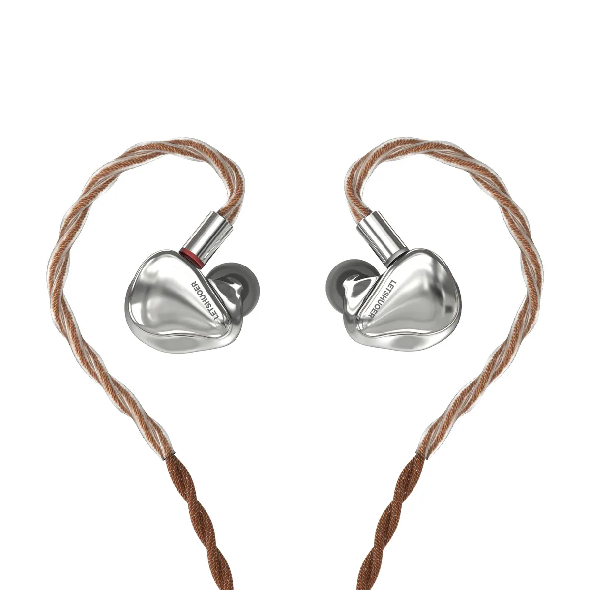 LETSHUOER Cadenza 12 IEM BA & DA Hybrid Drivers In-Ear Monitor HiFi Earphone 官网产品图