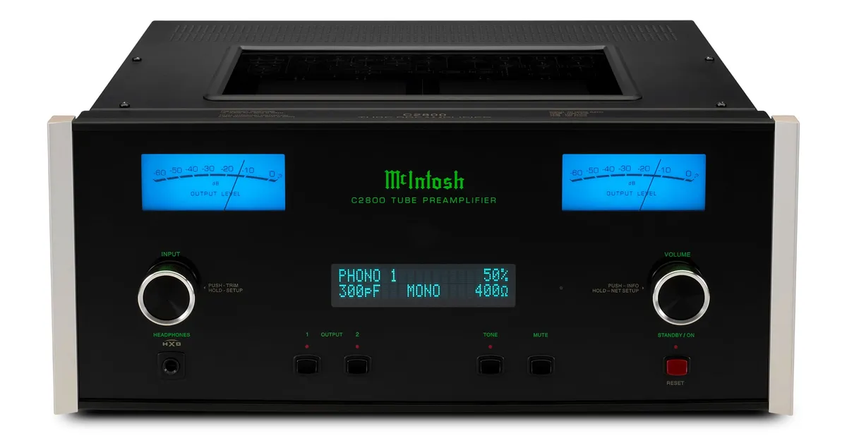 C2800 2-Channel Preamplifier 官网产品图