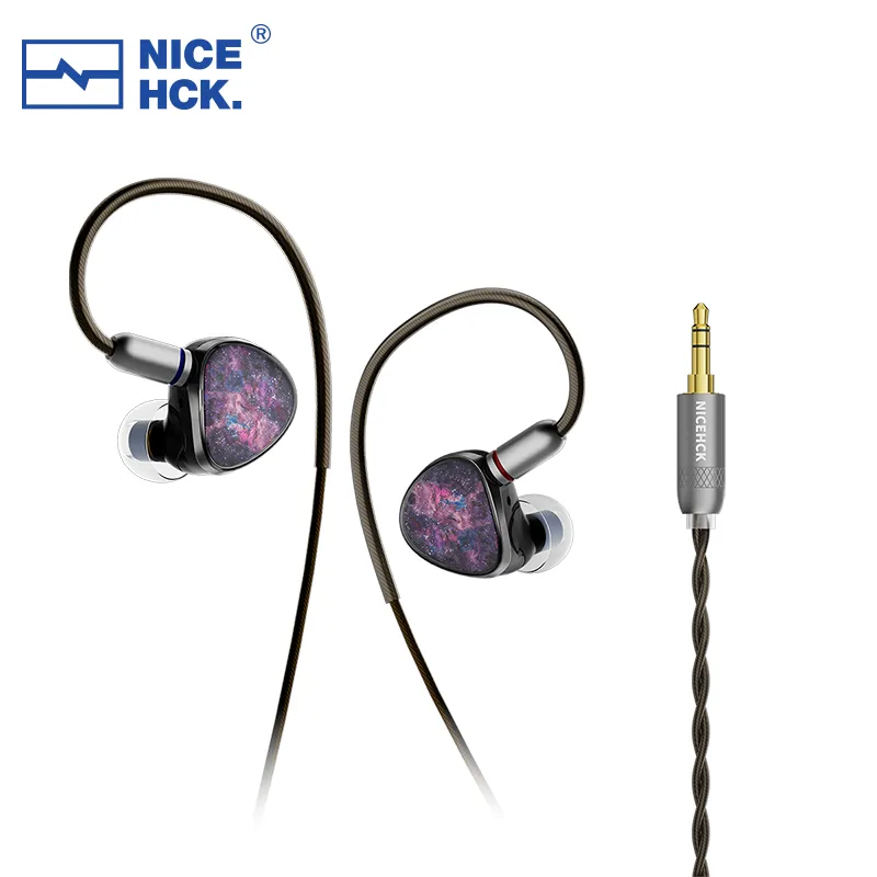 NICEHCK NX8 In Ear Monitor with 1DD+6BA+1PZT 8-unit Hybrid HiFi Earphone IEM HiFi Wired Earbuds 2 Pin Detachable Cable Headset (Without Mic) 官网产品图