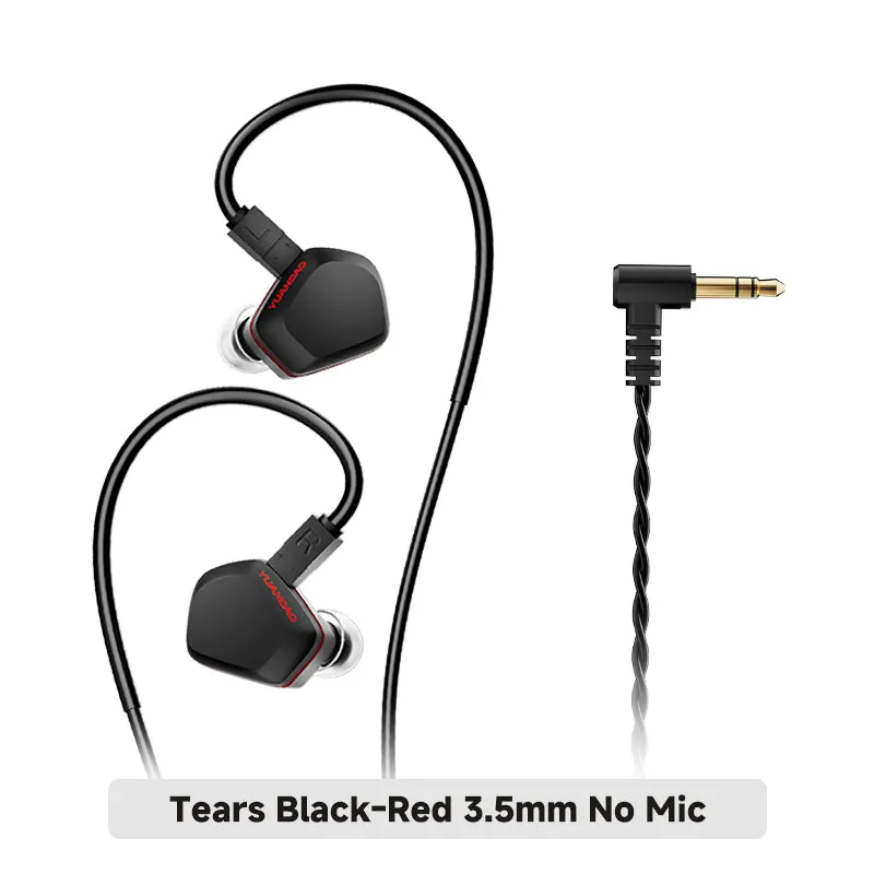 NICEHCK Tears In Ear Earphone Dual-Magnet Dynamic Driver with Acoustic Labyrinth Chamber, Flagship Bass & Open-Back Spatial Sound 官网产品图