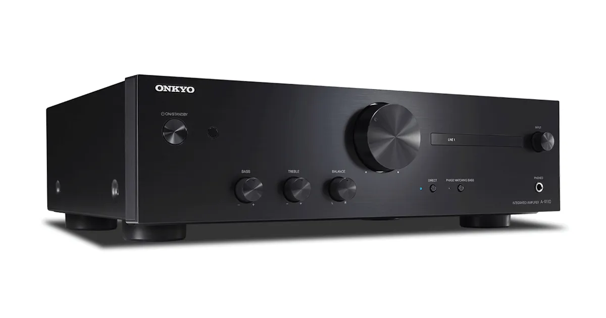 A-9110 Integrated Stereo Amplifier | Onkyo 官网产品图