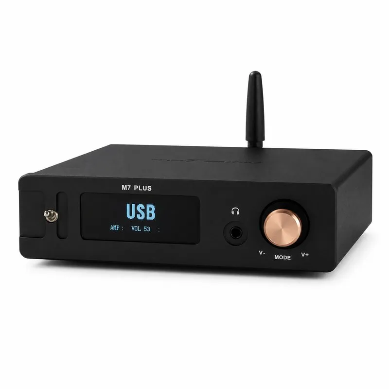 M7PLUS 桌面HiFi解码功放一体机 官网产品图